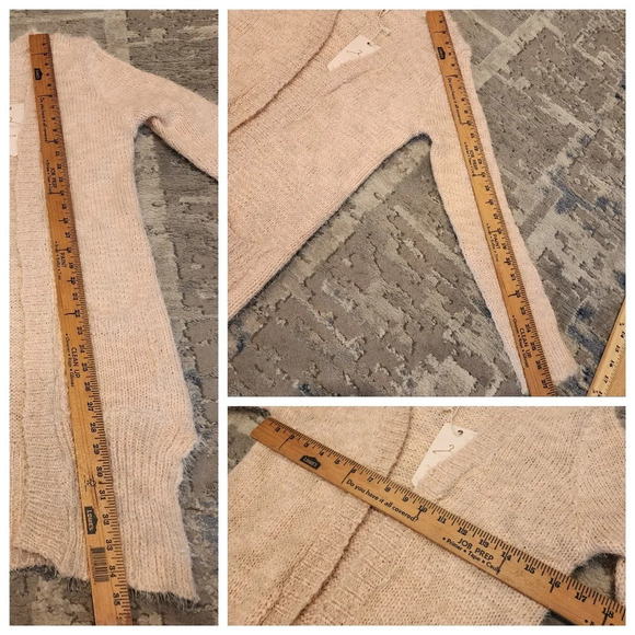 NWT Ashley by 26 international soft pink cardigan sweater - Picture 14 of 15